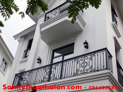 Ban công sắt mỹ thuật BC_01