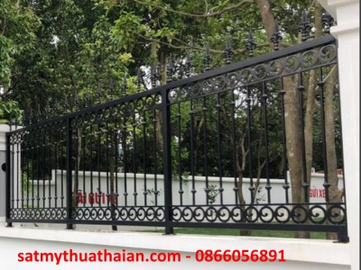 HÀNG RÀO SẮT MỸ THUẬT HR_11
