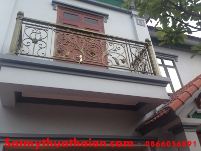 Ban công sắt mỹ thuật BC_08