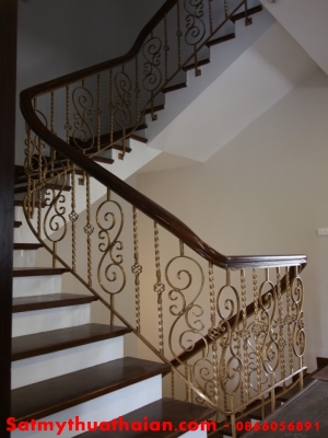 CẦU THANG SẮT MỸ THUẬT CT_25