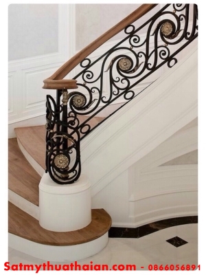 CẦU THANG SẮT MỸ THUẬT CT_10
