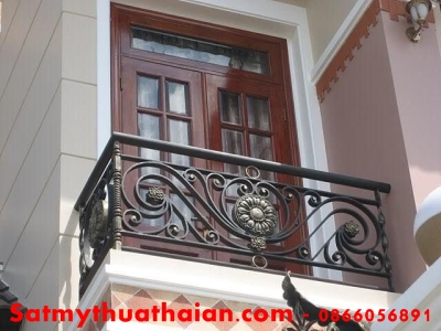 Ban công sắt mỹ thuật BC_10