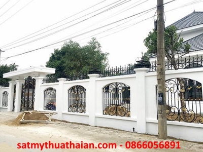 HÀNG RÀO SẮT MỸ THUẬT HR_17