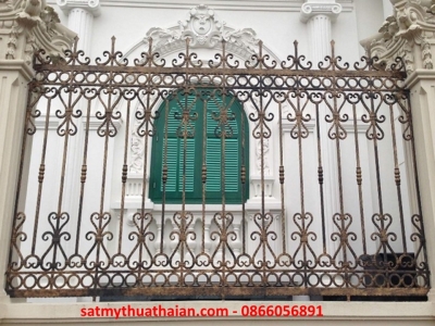 HÀNG RÀO SẮT MỸ THUẬT HR_13