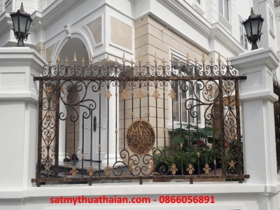 HÀNG RÀO SẮT MỸ THUẬT HR_14