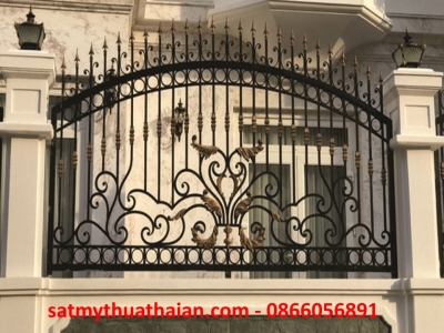 HÀNG RÀO SẮT MỸ THUẬT HR_16