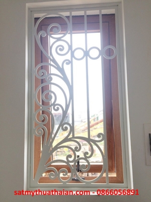 Cửa sổ sắt mỹ thuật CS_24