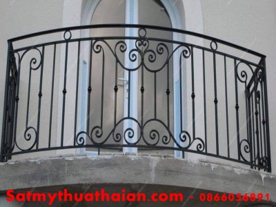 Ban công sắt mỹ thuật BC_14