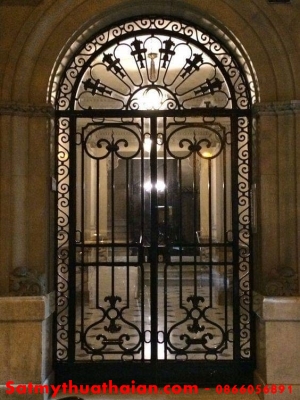 CỬA ĐI SẮT MỸ THUẬT CD_07