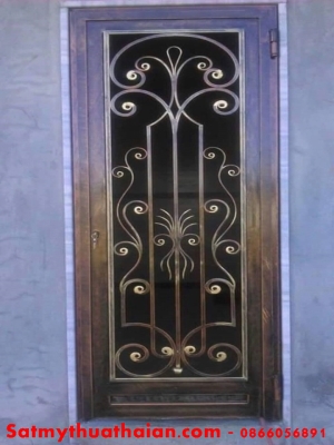 CỬA ĐI SẮT MỸ THUẬT CD_04