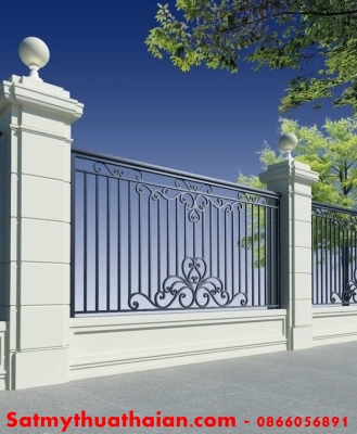 HÀNG RÀO SẮT MỸ THUẬT HR_01