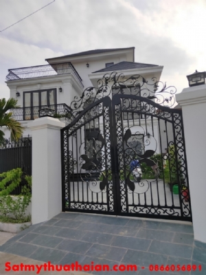 CỔNG SẮT MỸ THUẬT CG_24