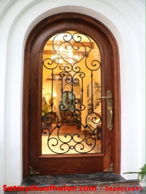 CỬA ĐI SẮT MỸ THUẬT CD_05