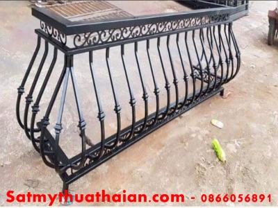Ban công sắt mỹ thuật BC_19