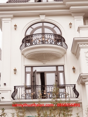 Ban công sắt mỹ thuật BC_28