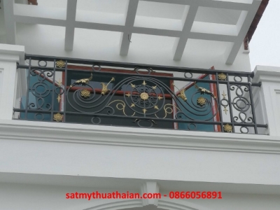 Ban công sắt mỹ thuật BC_03