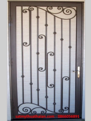CỬA ĐI SẮT MỸ THUẬT CĐ_15