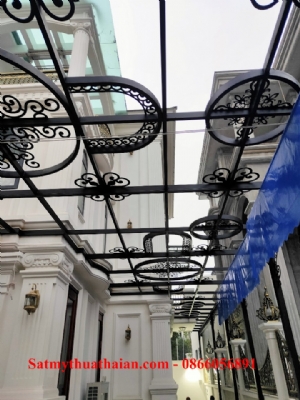 Mái Kính Sắt Mỹ Thuật MK_30