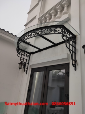 Mái kính sắt mỹ thuật MK_27