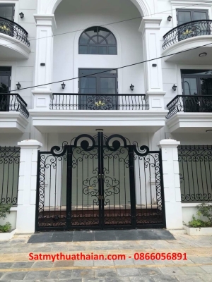 Ban công sắt mỹ thuật BC_27